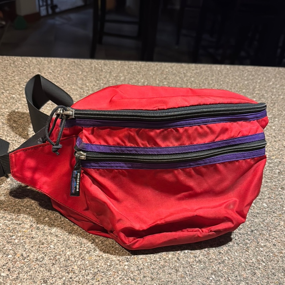 Patagonia Vintage 1994 lumbar snowless original ltd waist fanny bag pack